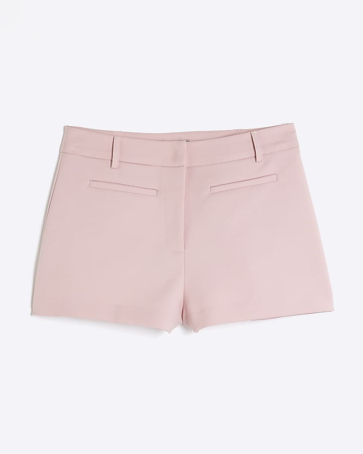 Pink Front Pocket Micro Shorts